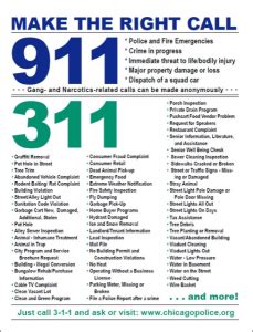 311 chicago phone number|311 non emergency calls.